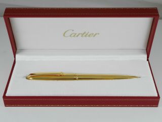 Louis Cartier Gold Plated Ballpoint Pen