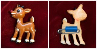 200 Toy Inc 1999 Land Misfit Toys Cvs Rudolph Red Nosed Reindeer Lapel Pin 2.  25 "