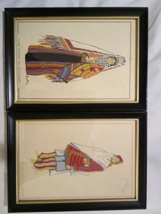 Susan Southby 2 Framed Costumes Of The Holy Land Prints In Frames
