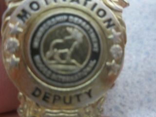 Vintage Loyal Order of Moose International Motivation Deputy Badge - 3