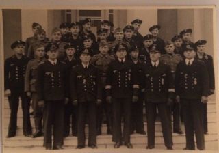 Wwii Ww2 Wehrmacht Military German Navy Kriegsmarine Uniform Photo Postcard