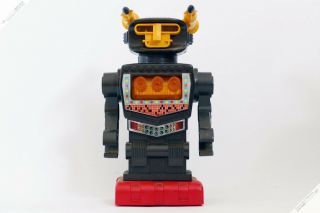Yonezawa Horikawa Masudaya Action Robot Tin Japan Hong Kong Vintage Space Toy