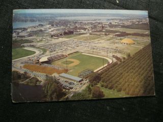 Postcard Winter Haven Boston Red Sox Spring Training Baseball Field Stadium 1977