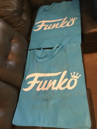 Funko Blue Shopping Bags From Star Wars Celebration 2019