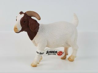 Schleich Boer Nanny Goat Animal 3 " Figurine 13259 Retired Farm Figure 2002 -