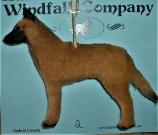 Special Order Plush Christmas Canine Ornament 2 By Wc