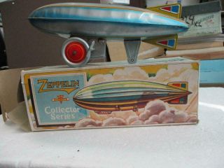 Schylling Collector Series Zeppelin Wind Up Toy Box