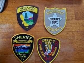 Four Different Montana Sheriff 