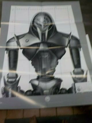 Loot Crate Battle Star Galactica Cylon Target Practice Poster Set Of 2 In Pack 2