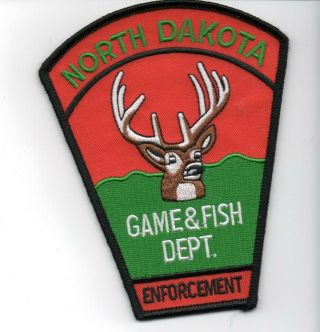 North Dakota Game & Fish Enforcement Patch