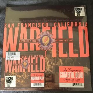The Grateful Dead Warfield Acoustic Record Store Day 2019 2 Vinyl & 2 Cd