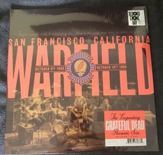 THE GRATEFUL DEAD Warfield Acoustic RECORD STORE DAY 2019 2 Vinyl & 2 CD 2