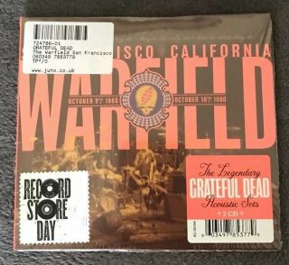 THE GRATEFUL DEAD Warfield Acoustic RECORD STORE DAY 2019 2 Vinyl & 2 CD 3