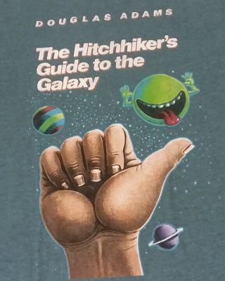 Douglas Adams The Hitchhiker’s Guide To The Galaxy T - Shirt – Size L