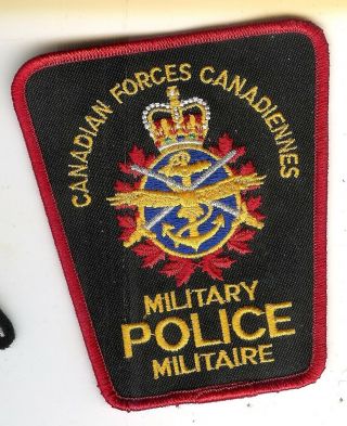 Modern Canadian Forces Military Police Patch