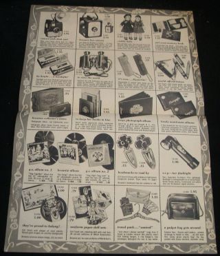 Vintage 1950s Christmas Gift Guide for Brownies and Girl Scouts Booklet 3