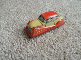 Tin Wind Up Car For Road Course Western Germany 1950s Distler Schuco Bavaria