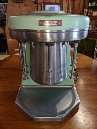 Vintage Prince Castle Multimixer Model 9B 5 head malt milkshake machine VIDEO 2