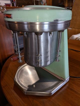 Vintage Prince Castle Multimixer Model 9B 5 head malt milkshake machine VIDEO 3