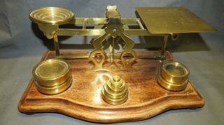 A Fine Set Of Early 20th Century Sampson Mordan Postal Scales