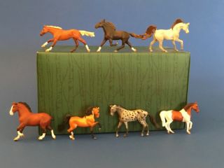 Breyer Mini Whinnie 2019 Surprise Bag Set Of 7 Horses No Chase