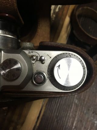 Vintage Leica D.  R.  P.  Ernst Leitz Wetzlar Germany Film Camera 3
