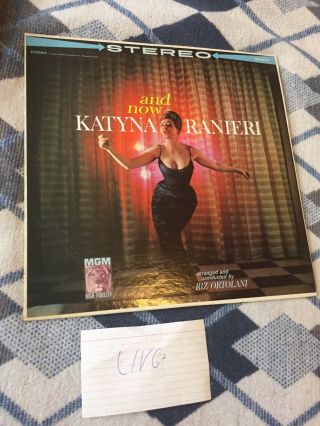 And Now - Katyna Ranieri • E3880 Vintage Stereo Lp Vinyl Record Album • E/vg,