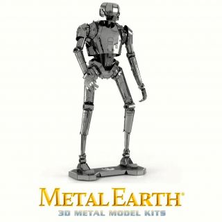 Disney Star Wars Rogue One K - 2so Fascinations Metal Earth 3d Metal Kit