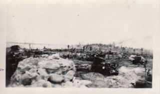 Wwii Photo Us Army Tanks Landed On Beach 1944 Invasion Kwajalein Pto 55