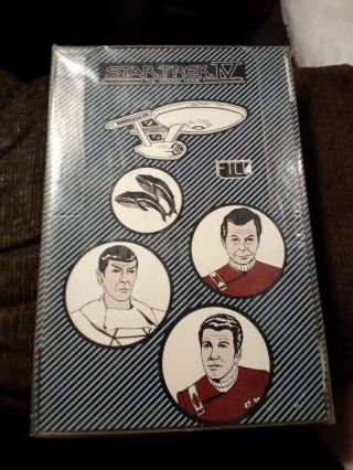 Star Trek Iv: The Voyage Home Trading Cards 1986.  Still Factory