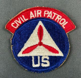 Ww2 Civil Air Patrol Ssi Patch Cap 884s