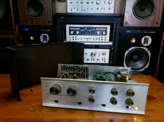 Dynaco PAS - 3X vacuum Tube Preamplifier Serviced Vry Vintage SEE DEMO Video 3