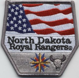 North Dakota District Royal Rangers History Patch From Fundraiser Set