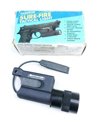 Vintage Surefire Laser Products 310r 1911 Govt Weapon Light Cag Delta Colt.  45