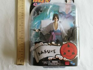 Toynami 2002 Shonen Jump Naruto Shippuden Series 3 Sasuke 7 " Pvc Action Figure