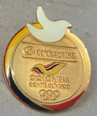2016 Rio Olympic Games Pin Colombia Noc Pin Badge