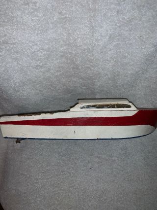 Vintage Wooden Boat Or Restoration.  14 1/2 Inches