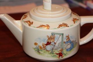 Royal Doulton Vintage Bunnykins Teapot