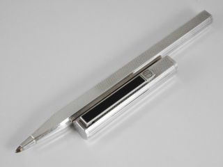 Dunhill Dress Silver Plated Ballpoint Pen