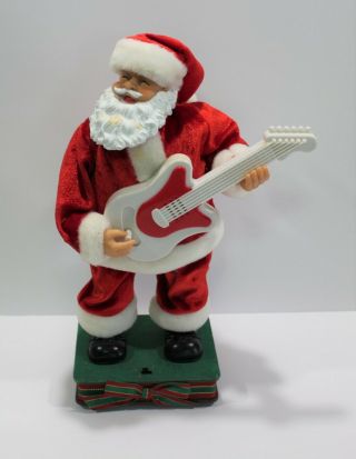 Musical Santa Claus Sings Celebration Time For Millennium Year Celebration