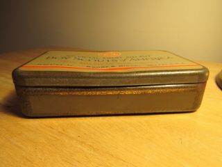 OLD 1915 TIN - BOY SCOUTS OF AMERICA FIRST AID KIT BAUER & BLACK CHICAGO 3