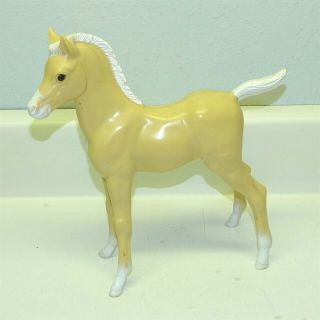 Vintage Louis Marx Johnny West Animal,  Figure,  Thundercolt Palomino Horse
