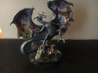 2004 Bradford Exchange “battle Of Valor” From The Realm Of The Dragon Series