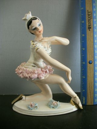 Vintage Ballerina Dance Girl Figurine Japan?