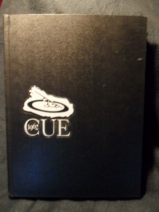 1962 The Cue,  Yearbook Of Albright College,  Reading Pa