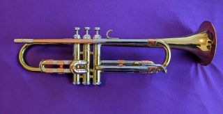Vintage Getzen Deluxe Tone Balanced Trumpet S 56587 Look/sound