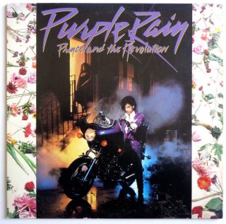 Prince And The Revolution " Purple Rain " Vinyl Lp 1st Press 1984 1 - 25110 Poster