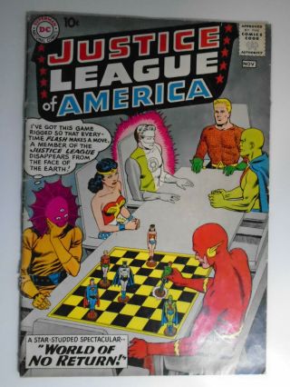 Justice League Of America 1,  1st Despero,  Very Good -,  3.  5,  Off - White/white Pgs
