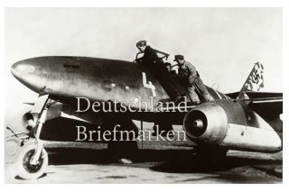 Germany Third Reich Luftwaffe Messerschmitt Me262 Jet Fighter Ww2 Picture Photo