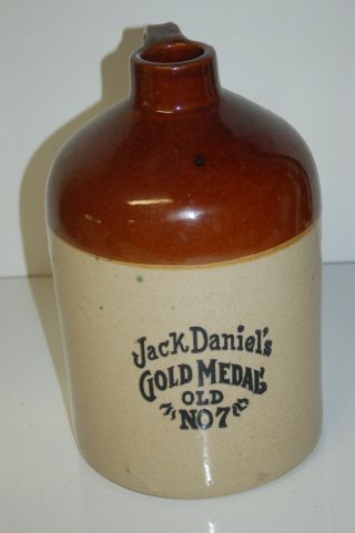 Vintage Jack Daniels Gold Medal Old No.  7 Whisky Jug 13 1/3 " Tall